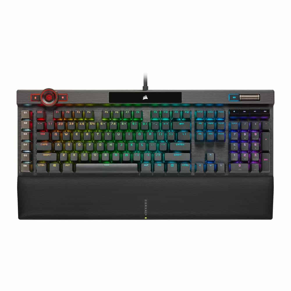 (image for) Corsair K100 RGB Opto-Mechanical Gaming Keyboard Factory Refurbished